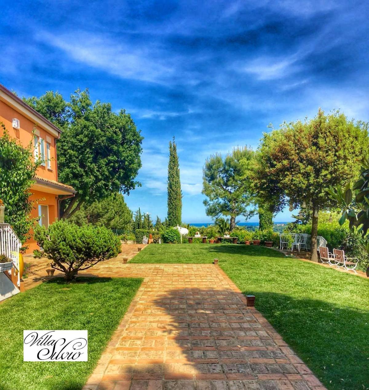 Villa Silvio Civitanova Alta Exterior foto
